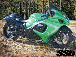 Картинка мотоциклы suzuki hayabusa