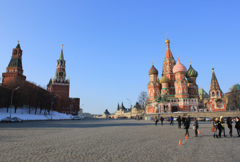 Картинка города москва россия московский кремль