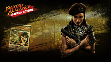 Картинка jagged alliance back in action видео игры девушка