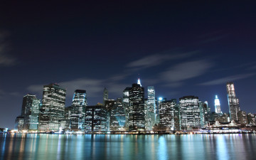 Картинка города огни ночного city