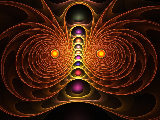 Обои картинки фото 3д, графика, fractal, фракталы, фон, узор, цвета