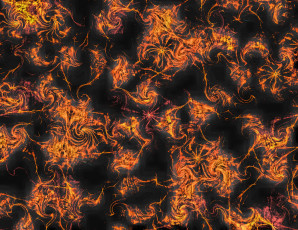 Картинка 3д графика fractal фракталы фон цвета узор