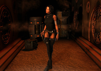 Картинка 3д графика people люди оружие сапоги