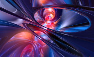 Картинка 3д графика fractal фракталы природа птица