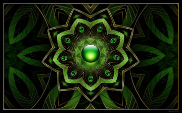 Картинка 3д графика fractal фракталы фон цвета узор