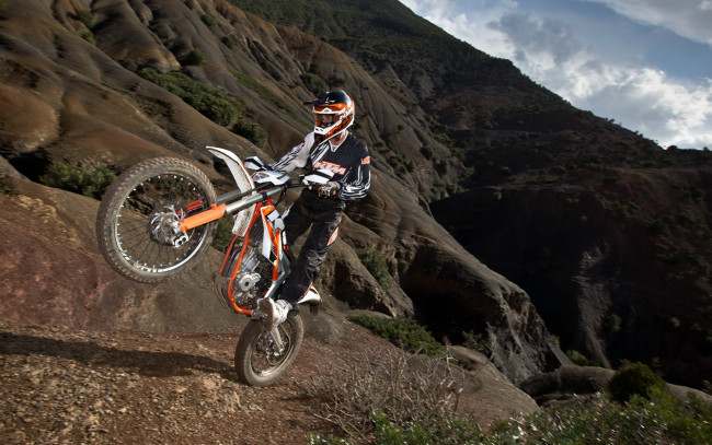 Обои картинки фото спорт, мотокросс, мотоцикл, гонка