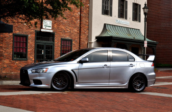 Картинка автомобили mitsubishi lancer