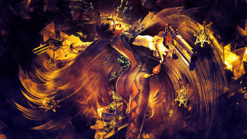 Картинка bayonetta+2 видео+игры пистолет