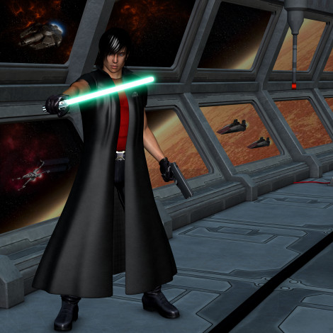 Обои картинки фото star wars fanart, 3д графика, fantasy , фантазия, мужчина, огненый, меч