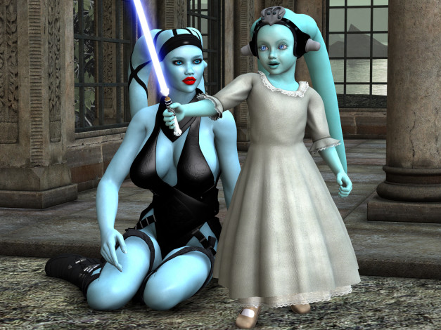 Обои картинки фото 3д графика, fantasy , фантазия, существо, ребенок