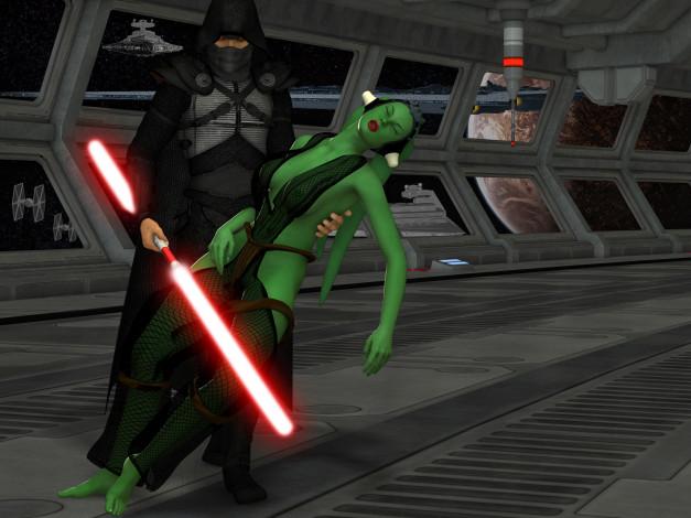 Обои картинки фото star wars fanart, 3д графика, fantasy , фантазия, существо