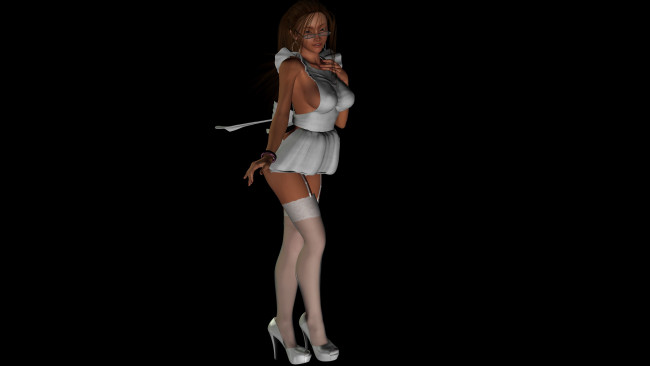 Обои картинки фото 3д графика, people , люди, девушка