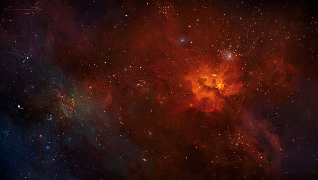 Обои картинки фото космос, галактики, туманности, звёзды, туманность