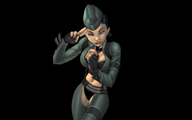 Обои картинки фото запрещенный прием, рисованные, кино, sucker, punch, запрещенный, прием, девушка, форма