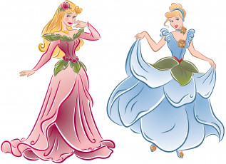 Картинка векторная+графика девушки танец фон