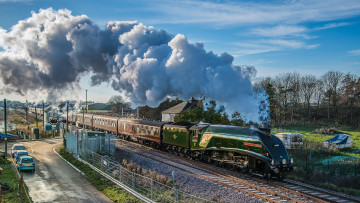 Картинка техника паровозы паровоз дорога железная