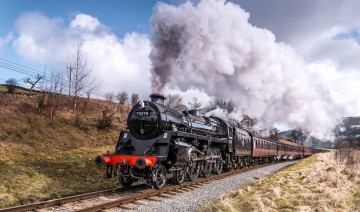 Картинка техника паровозы дорога паровоз железная