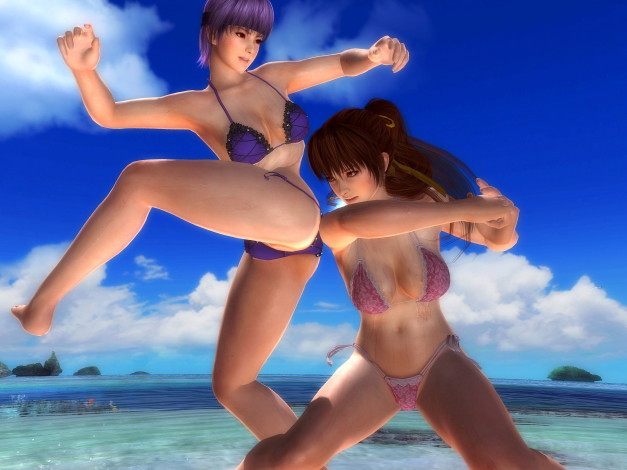 Обои картинки фото 3д графика, аниме , anime, фон, взгляд, девушки