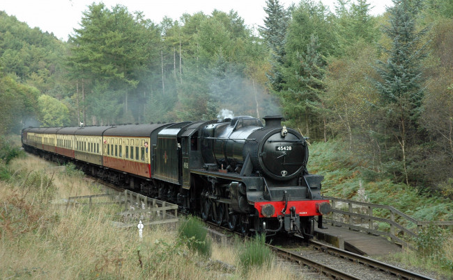 Обои картинки фото техника, паровозы, железная, паровоз, дорога