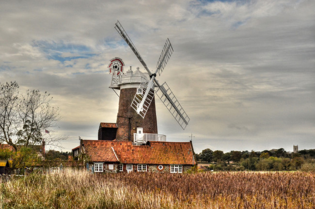 Обои картинки фото разное, мельницы, мельница, ветряк