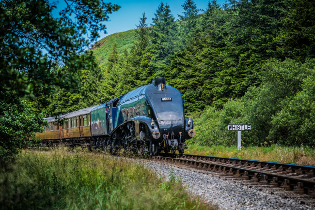 Обои картинки фото техника, паровозы, железная, паровоз, дорога