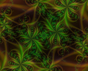 Картинка 3д+графика фракталы+ fractal цвета фон узор