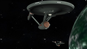 Картинка космос арт космический корабль полет вселенная планета звезды