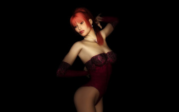 Картинка 3д+графика люди+ people девушка фон кулон