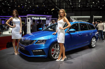 Картинка автомобили -авто+с+девушками автосалон