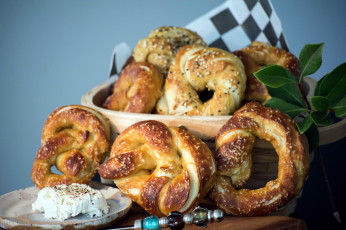 Картинка еда хлеб +выпечка плюшки