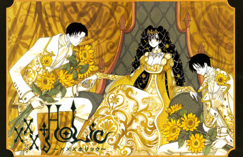Картинка аниме xxxholic девушка парни
