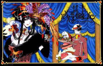 Картинка аниме xxxholic двое