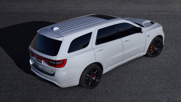обоя dodge durango srt 2018, автомобили, dodge, внедорожник, белый, 2018, srt, durango