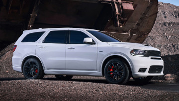 Картинка dodge+durango+srt+2018 автомобили dodge внедорожник белый 2018 srt durango