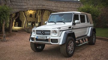 Картинка mercedes-maybach+g-650+landaulet+2018 автомобили mercedes-benz mercedes-maybach g-650 landaulet 2018