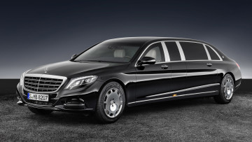 обоя mercedes maybach s-600 pullman guard 2018, автомобили, mercedes-benz, mercedes, maybach, s-600, pullman, guard, 2018