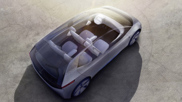 обоя volkswagen i d concept 2016, автомобили, 3д, volkswagen, i, d, concept, 2016