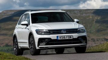 обоя volkswagen tiguan 2, 0 tdi 4motion r-line  2017, автомобили, volkswagen, 2017, r-line, 4motion, 2, tdi, tiguan