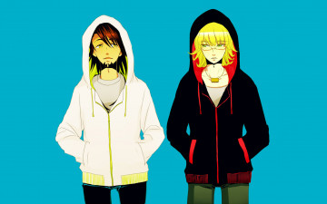 Картинка аниме tiger+and+bunny парни