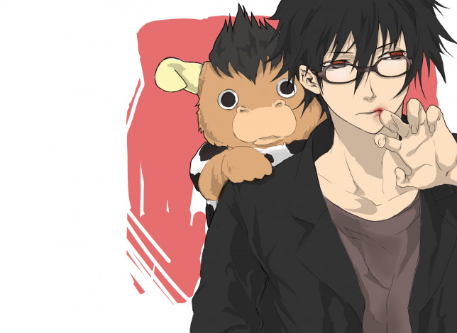 Обои картинки фото аниме, yondemasuyo,  azazel-san, парень