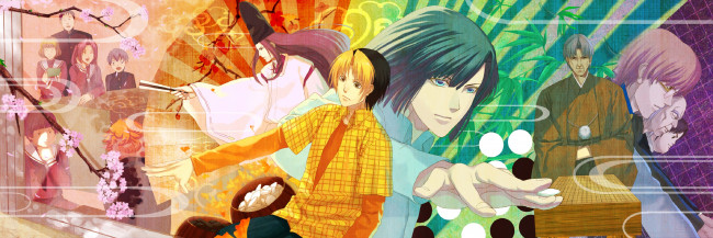 Обои картинки фото аниме, hikaru no go, персонажи