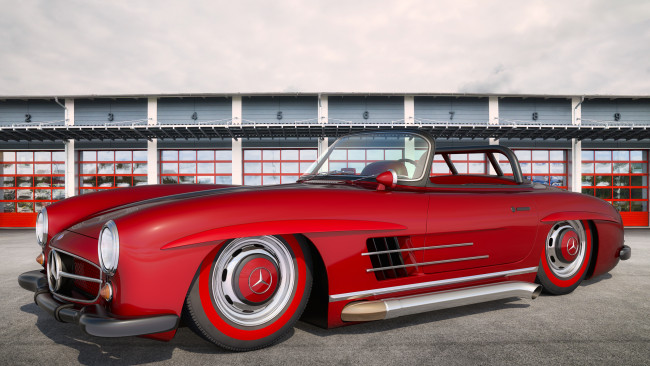 Обои картинки фото автомобили, 3д, фон, автомобиль