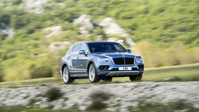 Обои картинки фото bentley bentayga diesel 2017, автомобили, bentley, bentayga, diesel, 2017