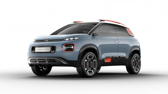 Обои картинки фото citroen c aircross concept 2017, автомобили, citroen, ds, c, aircross, concept, 2017