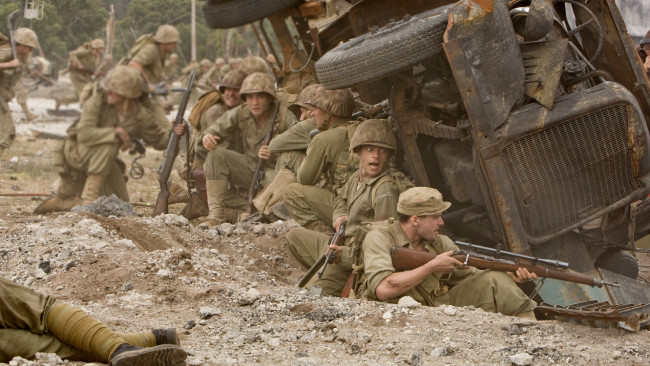 Обои картинки фото кино фильмы, the pacific, персонажи
