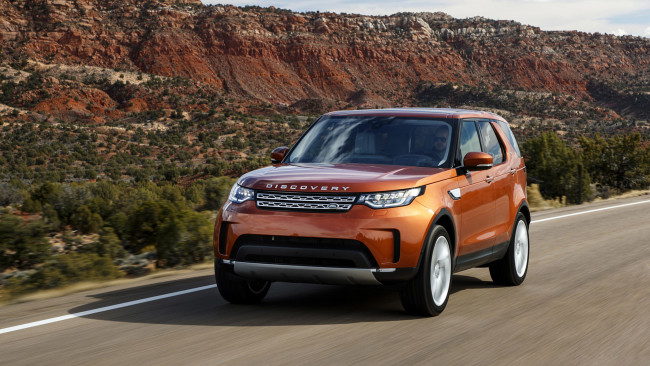 Обои картинки фото land-rover discovery hse-td6 2018, автомобили, land-rover, внедорожник, 2018, hse-td6, discovery
