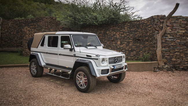Обои картинки фото mercedes-maybach g-650 landaulet 2018, автомобили, mercedes-benz, mercedes-maybach, g-650, landaulet, 2018