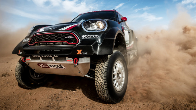 Обои картинки фото mini countryman john cooper works rally 2017, автомобили, mini, countryman, john, cooper, works, rally, 2017