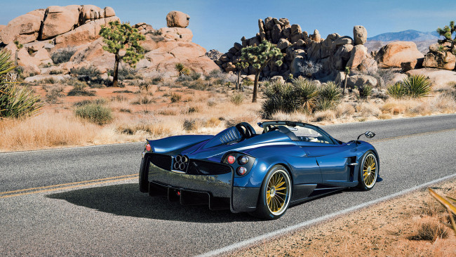 Обои картинки фото pagani huayra roadster 2017, автомобили, pagani, huayra, roadster, 2017