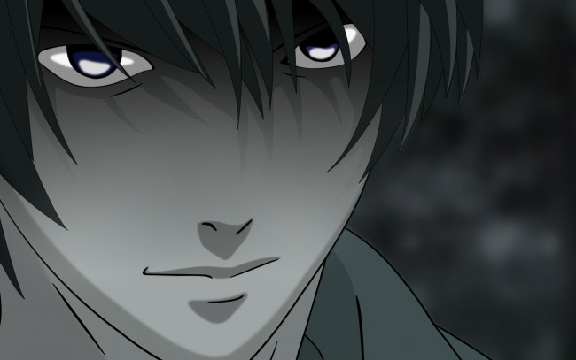 Обои картинки фото аниме, death note, yagami, raito